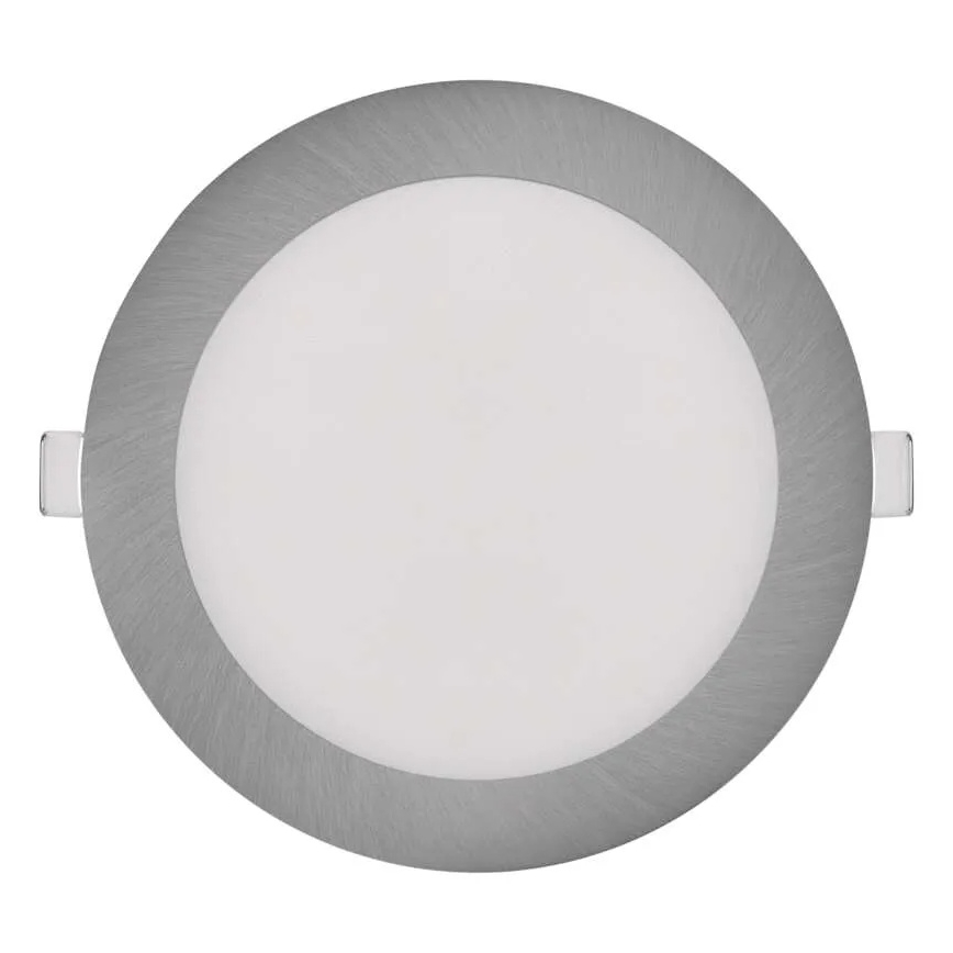 LED-Einbauleuchte NEXXO LED/12,5W/230V 3000/3500/4000K, silber, Ø 17 cm
