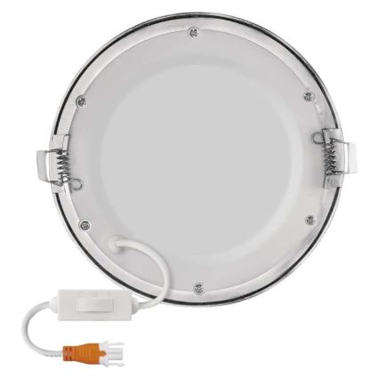 LED-Einbauleuchte NEXXO LED/12,5W/230V 3000/3500/4000K, silber, Ø 17 cm