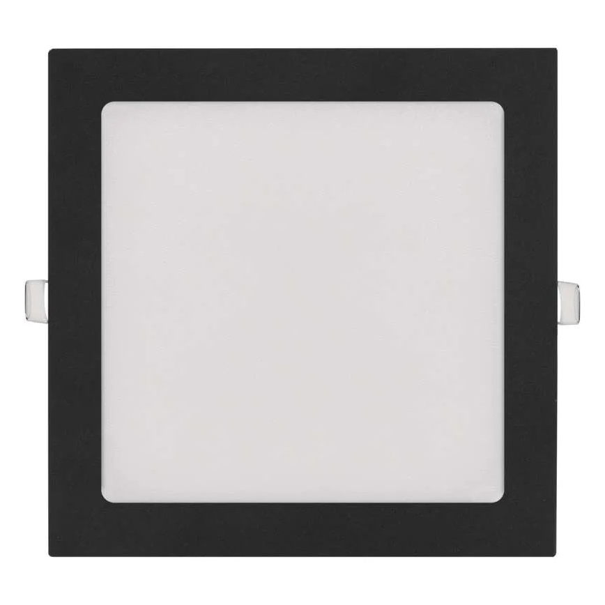 LED-Einbauleuchte NEXXO LED/18W/230V 3000/3500/4000K, schwarz, 22,5 x 22,5 cm