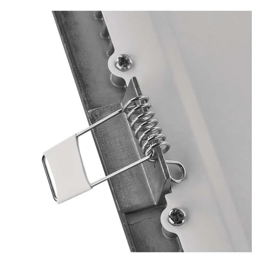 LED-Einbauleuchte NEXXO LED/7W/230V 3000/3500/4000K silber 12x12 cm