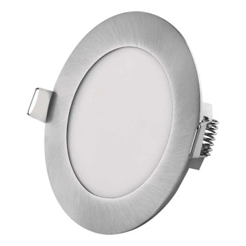 LED-Einbauleuchte NEXXO LED/7W/230V 3000/3500/4000K, silber, Ø 12 cm