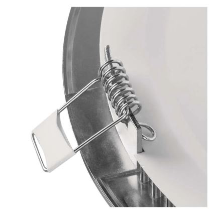 LED-Einbauleuchte NEXXO LED/7W/230V 3000/3500/4000K, silber, Ø 12 cm