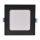 LED-Einbauleuchte RIGEL LED/4,8W/230V 4000K 11,8x11,8 cm schwarz