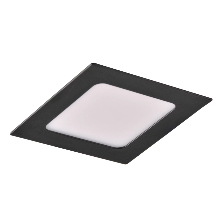 LED-Einbauleuchte RIGEL LED/4,8W/230V 4000K 11,8x11,8 cm schwarz