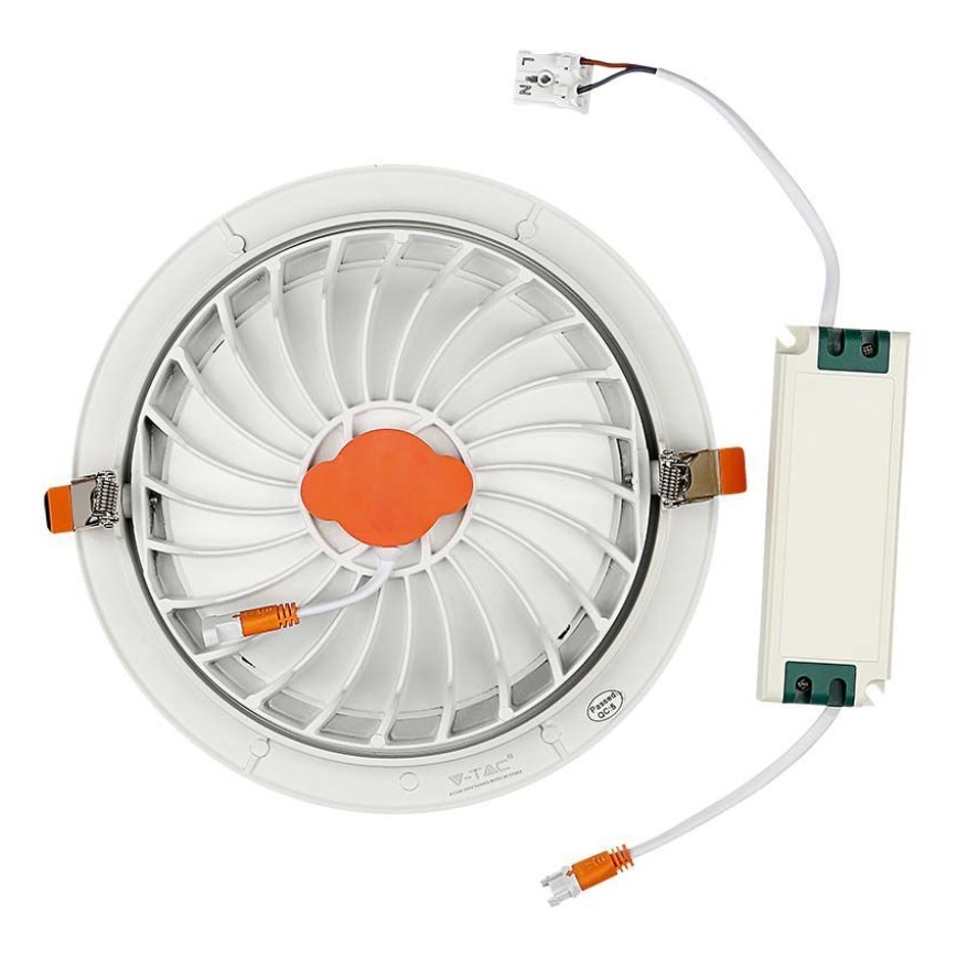 LED-Einbauleuchte SAMSUNG CHIP LED/10W/230V 6400K