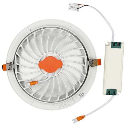 LED-Einbauleuchte SAMSUNG CHIP LED/20W/230V 3000K