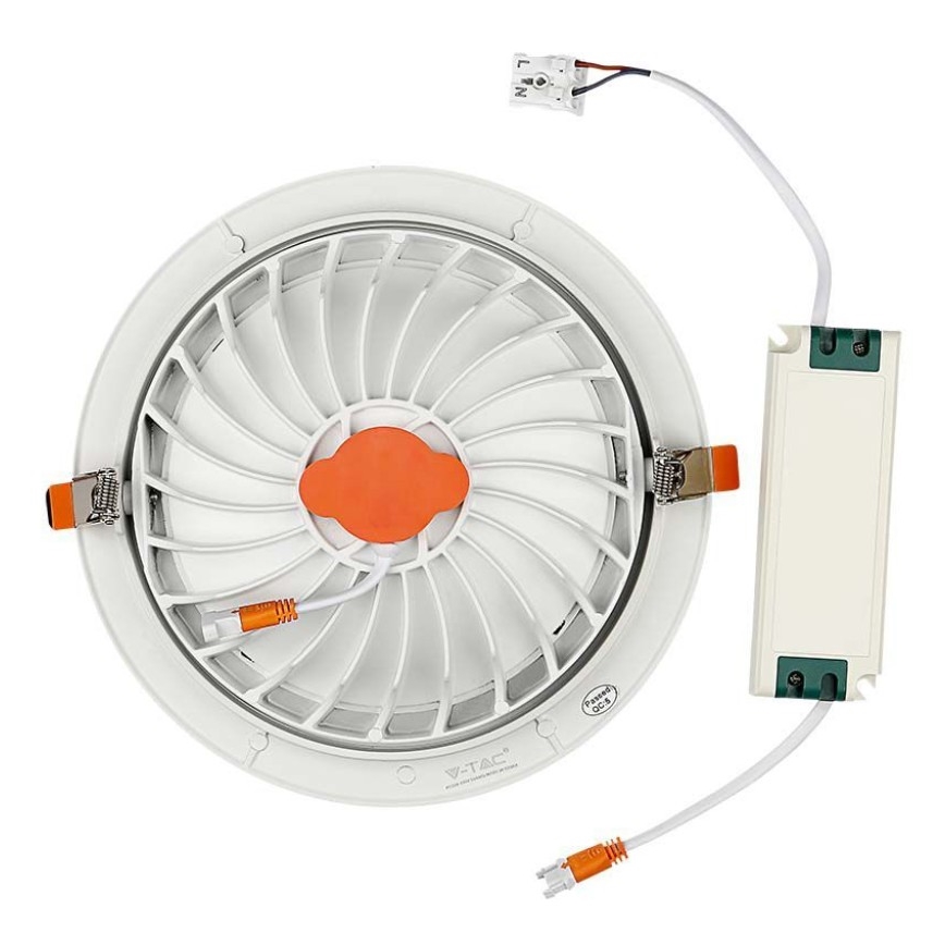 LED-Einbauleuchte SAMSUNG CHIP LED/20W/230V 3000K