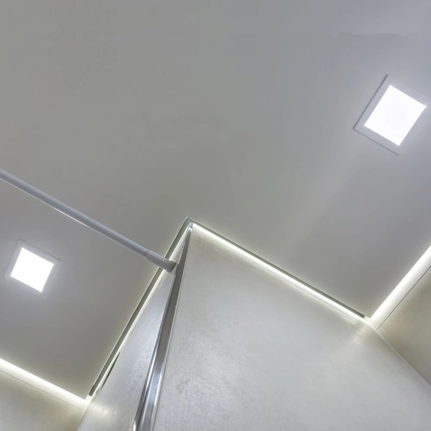 LED-Einbauleuchte SAMSUNG CHIP LED/3W/230V 3000K 9x9 cm weiß
