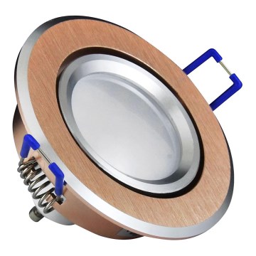 LED-Einbauleuchte SONNE OLAL 1xGU10/3,5W/230V 3000K d 8,4 cm golden