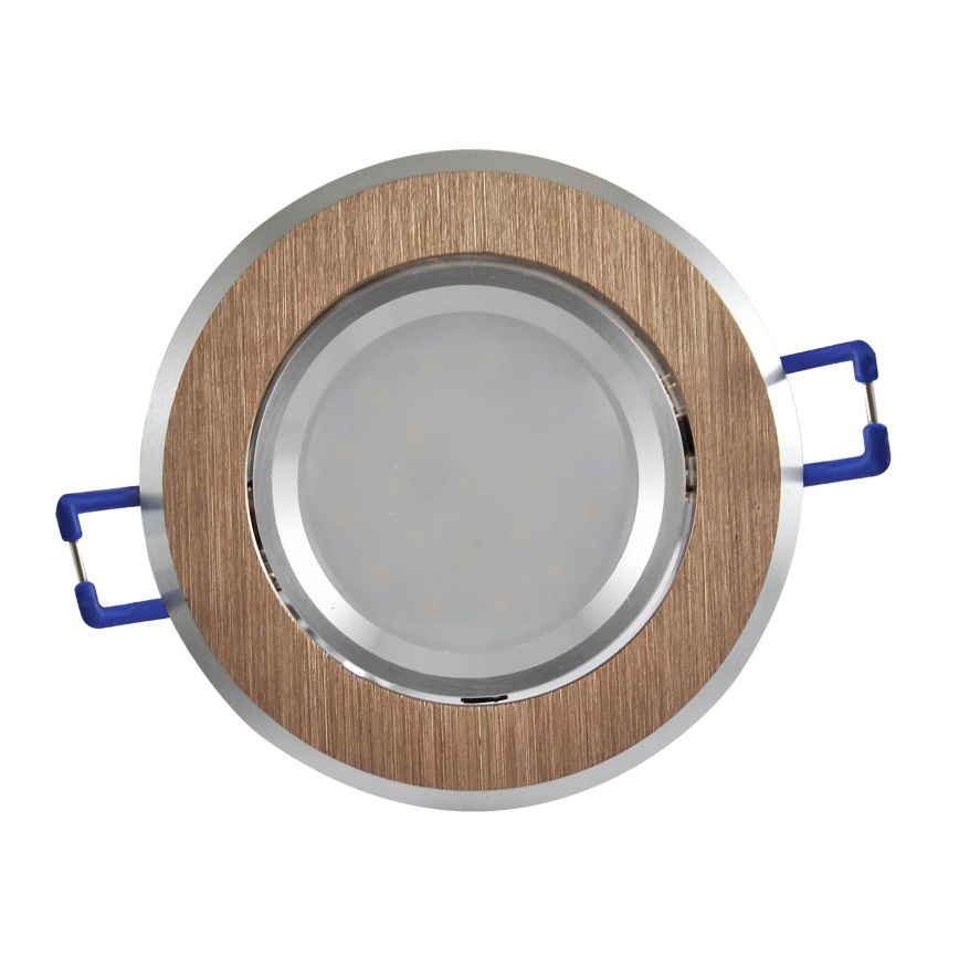 LED-Einbauleuchte SONNE OLAL 1xGU10/3,5W/230V 3000K d 8,4 cm golden