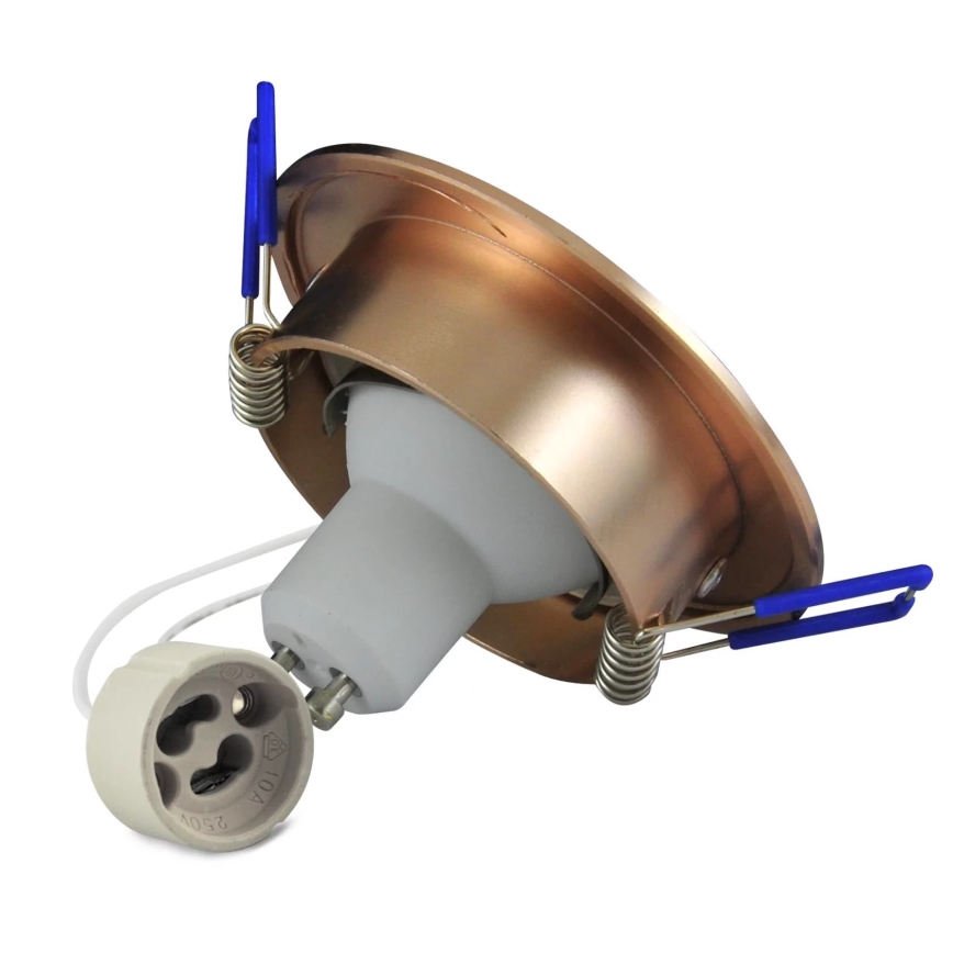 LED-Einbauleuchte SONNE OLAL 1xGU10/3,5W/230V 3000K d 8,4 cm golden