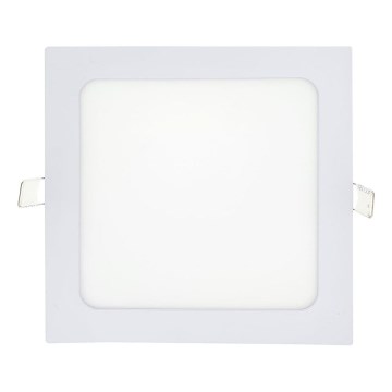 LED-Einbauleuchte SQUARE LED/15W/230V 4200K 18,8x18,8 cm weiß