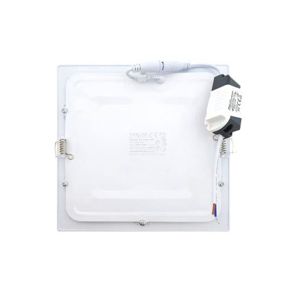 LED-Einbauleuchte SQUARE LED/15W/230V 4200K 18,8x18,8 cm weiß