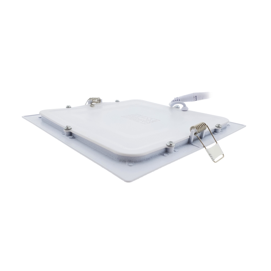 LED-Einbauleuchte SQUARE LED/15W/230V 6500K 18,8x18,8 cm weiß