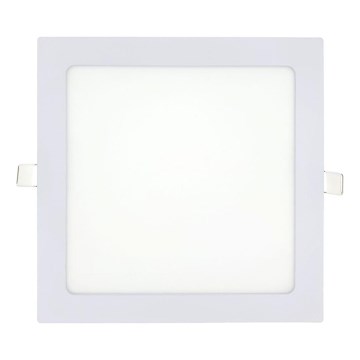 LED-Einbauleuchte SQUARE LED/18W/230V 2700K 22x22 cm weiß