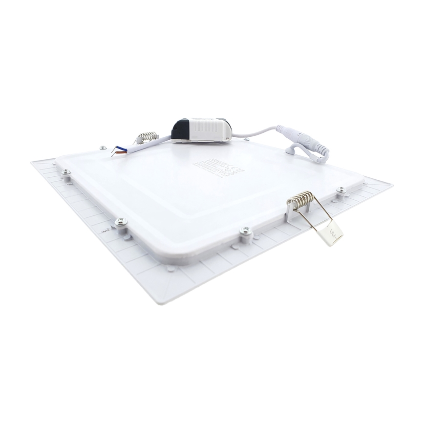 LED-Einbauleuchte SQUARE LED/18W/230V 2700K 22x22 cm weiß