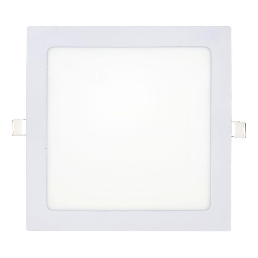 LED-Einbauleuchte SQUARE LED/18W/230V 6500K 22x22 cm weiß
