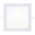 LED-Einbauleuchte SQUARE LED/18W/230V 6500K 22x22 cm weiß