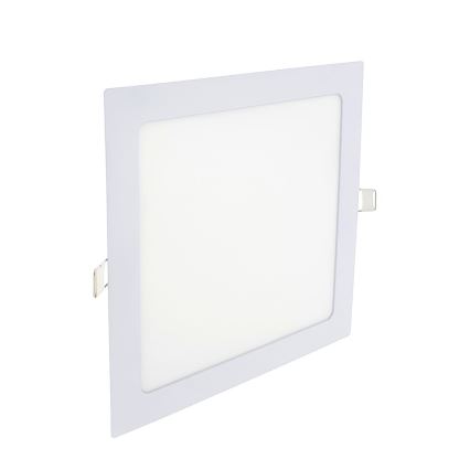 LED-Einbauleuchte SQUARE LED/18W/230V 6500K 22x22 cm weiß