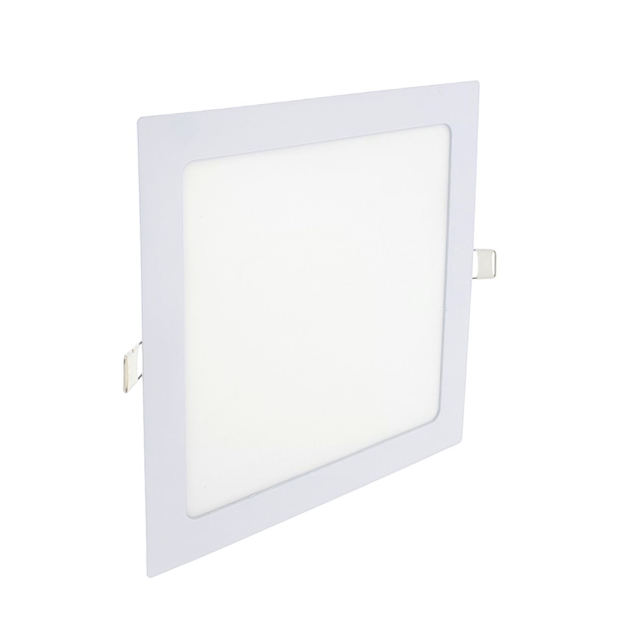LED-Einbauleuchte SQUARE LED/18W/230V 6500K 22x22 cm weiß