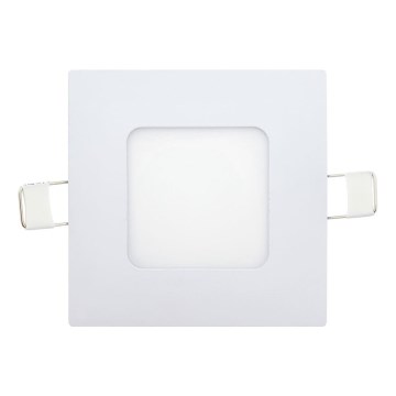 LED-Einbauleuchte SQUARE LED/3W/230V 4200K 8,3x8,3 cm weiß