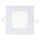 LED-Einbauleuchte SQUARE LED/6W/230V 4200K 11,8x11,8 cm weiß