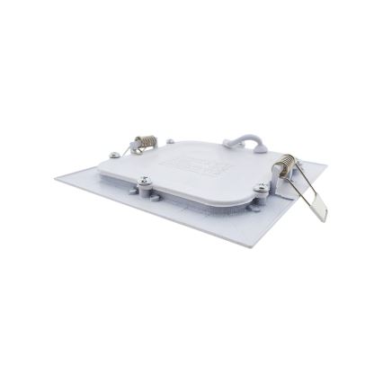 LED-Einbauleuchte SQUARE LED/6W/230V 4200K 11,8x11,8 cm weiß