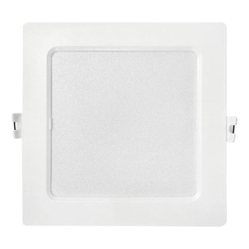 LED-Einbauleuchte SQUARE LED/9W/230V 4000K 14,5x14,5 cm weiß