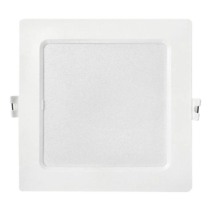LED-Einbauleuchte SQUARE LED/9W/230V 4000K 14,5x14,5 cm weiß