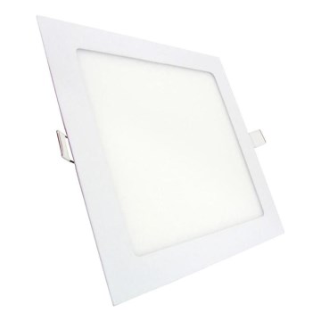 LED-Einbauleuchte SQUARE LED/9W/230V 4200K 14,6x14,6 cm weiß
