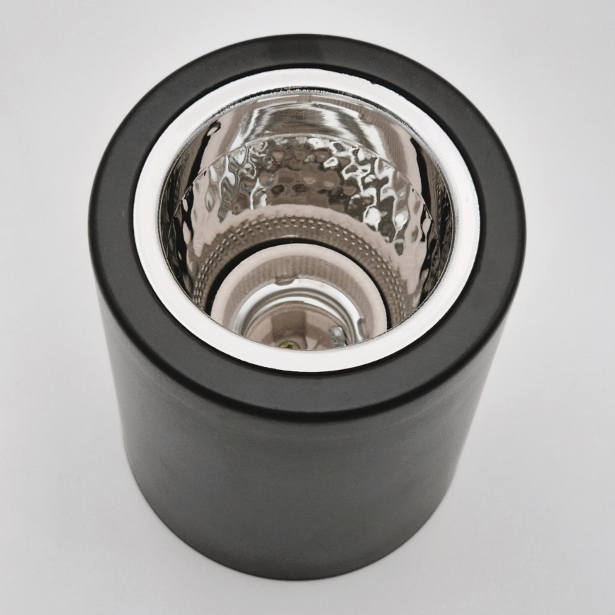 LED Einbauleuchte TACO 1xE27/15W/230V schwarz