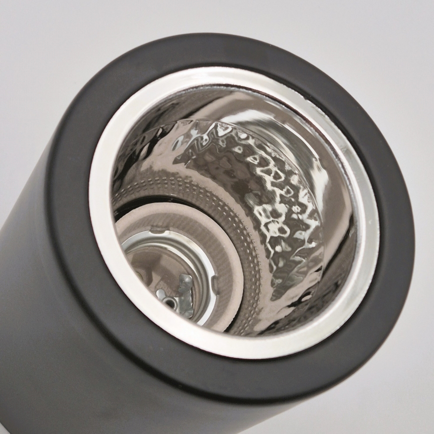 LED Einbauleuchte TACO 1xE27/15W/230V schwarz