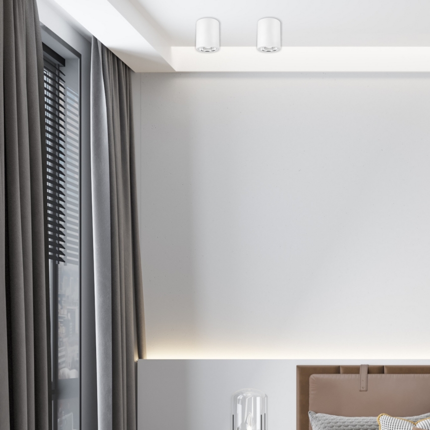 LED Einbauleuchte TACO 1xE27/15W/230V Weiß