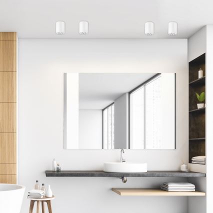 LED Einbauleuchte TACO 1xE27/15W/230V Weiß