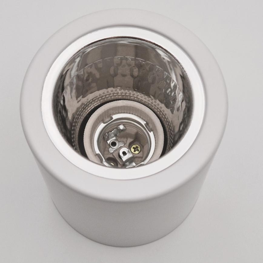 LED Einbauleuchte TACO 1xE27/15W/230V Weiß