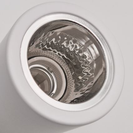 LED Einbauleuchte TACO 1xE27/15W/230V Weiß