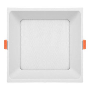 LED-Einbauleuchte TONY LED/12W/230V 3000/4000/6500K 12x12 cm weiß