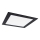 LED-Einbauleuchte VEGA LED/12W/230V 2900/3900/5800K 17,5x17,5 cm schwarz