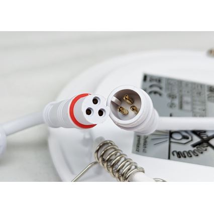 LED-Einbauleuchte VEGA LED/12W/230V 2900/3900/5800K d 17,5 cm weiß