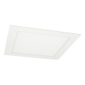 LED-Einbauleuchte VEGA LED/18W/230V 2900/3900/5800K 22,5x22,5 cm weiß