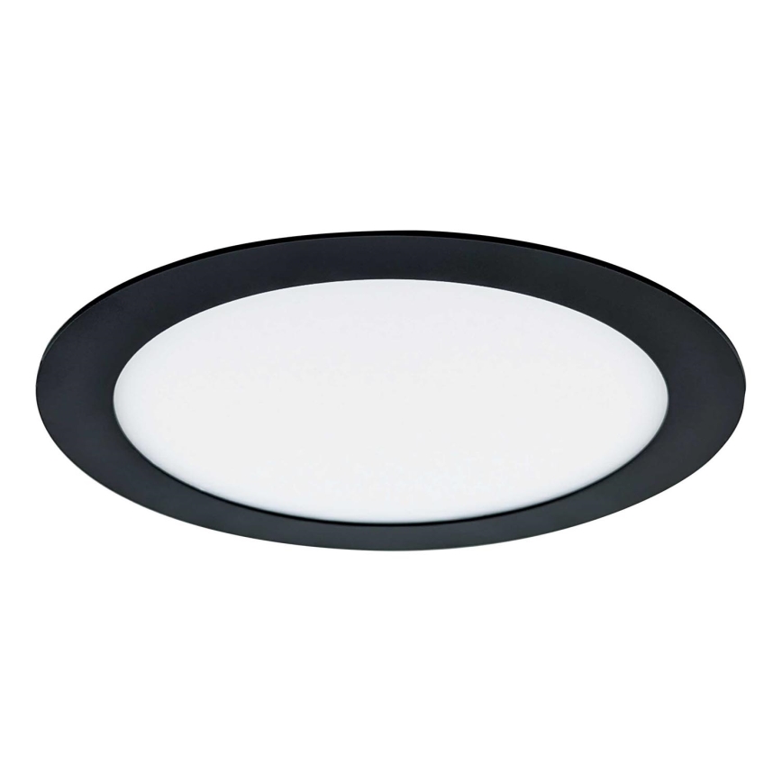 LED-Einbauleuchte VEGA LED/18W/230V 2900/3900/5800K d 22,5 cm schwarz