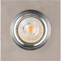LED-Einbauleuchte VITAR 1xGU10/5W/230V CRI 90 Beton – FSC-zertifiziert