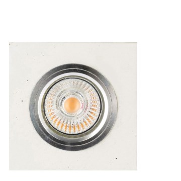 LED Einbauleuchte VITAR 1xGU10/5W/230V CRI 90 Beton