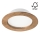 LED-Einbauleuchte WOODY SPOT LED/12,5W/230V 4000K Walnuss ø 16 cm