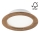 LED-Einbauleuchte WOODY SPOT LED/16,5W/230V 4000K Walnuss ø 18,5 cm