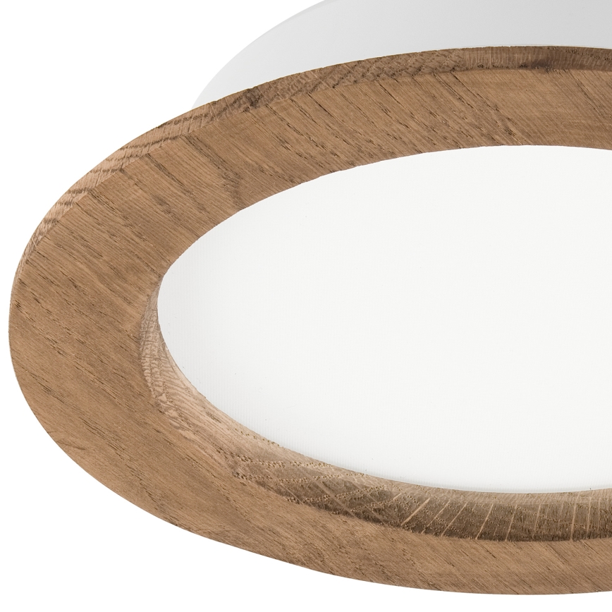 LED-Einbauleuchte WOODY SPOT LED/16,5W/230V 4000K Walnuss ø 18,5 cm