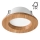 LED-Einbauleuchte WOODY SPOT LED/5,5W/230V 4000K Eiche ø 10 cm
