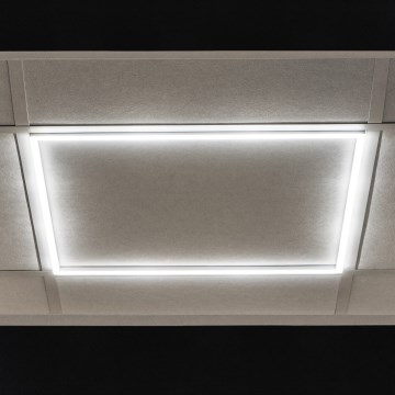 LED-Einbaurahmen AVAR LED/32W/230V 6000K 59x59 cm
