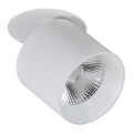 LED-Einbaustrahler HARON 1xLED/10W/230V weiß