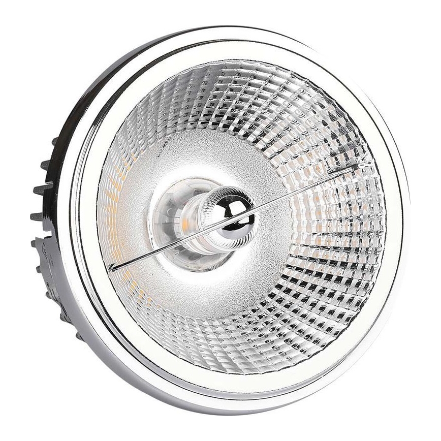 LED Einbaustrahler LED/20W/230V 4000K 40°/20° d 11 cm glänzendes Chrom